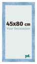 Bilderrahmen 45x80cm Hellblau Gewischt MDF Pisa Vorne Messe | Yourdecoration.at