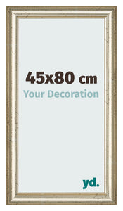 Bilderrahmen 45x80cm Metallglanz MDF Lazio Vorne Messe | Yourdecoration.at