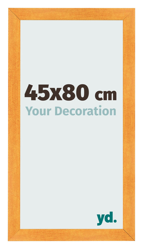 Bilderrahmen 45x80cm Orange MDF Pisa Vorne Messe | Yourdecoration.at