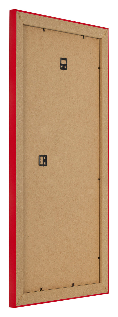 Bilderrahmen 45x80cm Rot MDF Pisa Ruckseite Schrag | Yourdecoration.at
