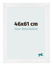 Bilderrahmen 46x61cm Weiß Vintage MDF Pisa Vorne Messe | Yourdecoration.at