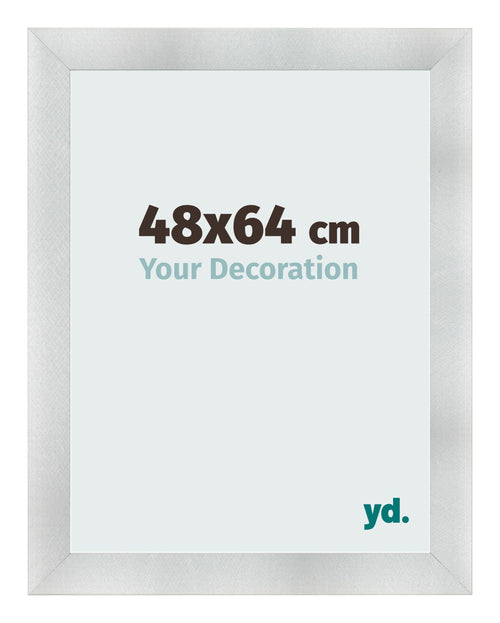Bilderrahmen 48x64cm Aluminium Gebürstet MDF Pisa Vorne Messe | Yourdecoration.at