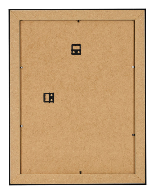 Bilderrahmen 48x64cm Schwarz Silber Poliert MDF Pisa Ruckseite | Yourdecoration.at