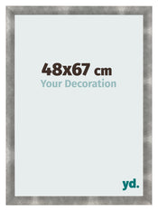 Bilderrahmen 48x67cm Metall Vintage MDF Pisa Vorne Messe | Yourdecoration.at