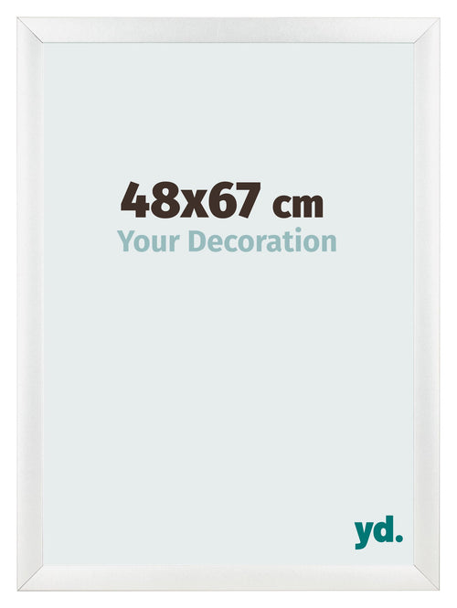 Bilderrahmen 48x67cm Weiß Vintage MDF Pisa Vorne Messe | Yourdecoration.at