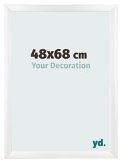 Bilderrahmen 48x68cm Weiß Vintage MDF Pisa Vorne Messe | Yourdecoration.at