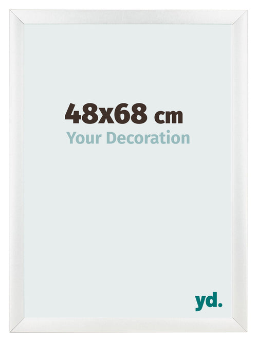 Bilderrahmen 48x68cm Weiß Vintage MDF Pisa Vorne Messe | Yourdecoration.at