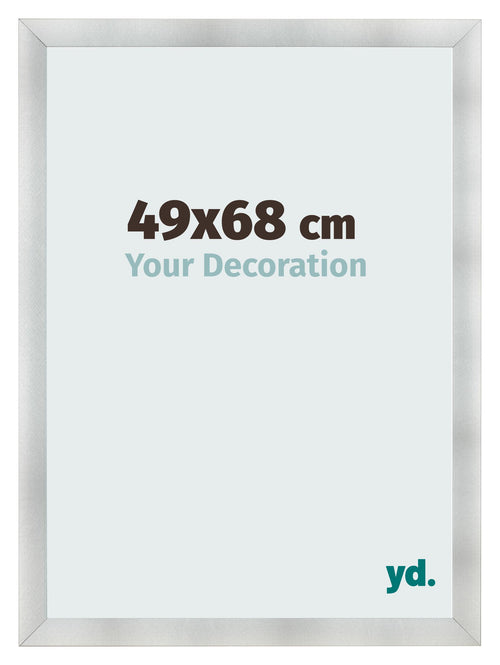 Bilderrahmen 49x68cm Aluminium Gebürstet MDF Pisa Vorne Messe | Yourdecoration.at