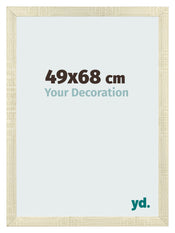 Bilderrahmen 49x68cm Sonoma Eiche MDF Pisa Vorne Messe | Yourdecoration.at