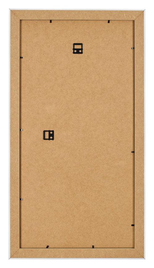 Bilderrahmen 50x100cm Silber Schwarz Gewischt MDF Pisa Ruckseite | Yourdecoration.at