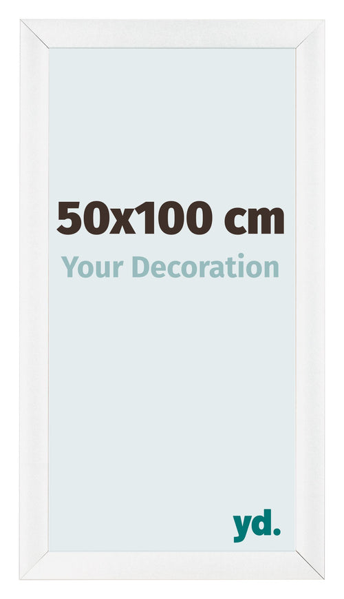 Bilderrahmen 50x100cm Weiß Vintage MDF Pisa Vorne Messe | Yourdecoration.at