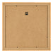 Bilderrahmen 50x50cm Orange MDF Pisa Ruckseite | Yourdecoration.at