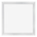 Bilderrahmen 50x50cm Silber Schwarz Gewischt MDF Pisa Vorne | Yourdecoration.at