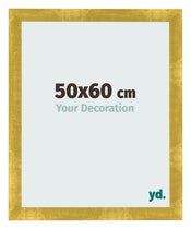 Bilderrahmen 50x60cm Gold Vintage MDF Pisa Vorne Messe | Yourdecoration.at