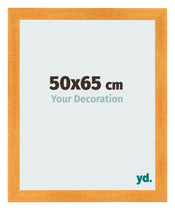 Bilderrahmen 50x65cm Orange MDF Pisa Vorne Messe | Yourdecoration.at