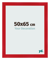 Bilderrahmen 50x65cm Rot MDF Pisa Vorne Messe | Yourdecoration.at