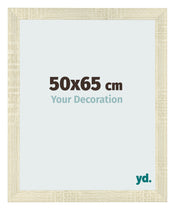 Bilderrahmen 50x65cm Sonoma Eiche MDF Pisa Vorne Messe | Yourdecoration.at