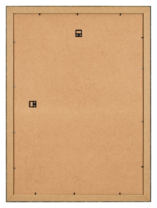 Bilderrahmen 50x70cm Blau Gold Meliert MDF Pisa Ruckseite | Yourdecoration.at