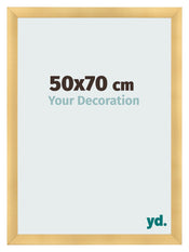 Bilderrahmen 50x70cm Gold Vintage MDF Pisa Vorne Messe | Yourdecoration.at