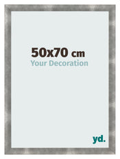 Bilderrahmen 50x70cm Metall Vintage MDF Pisa Vorne Messe | Yourdecoration.at