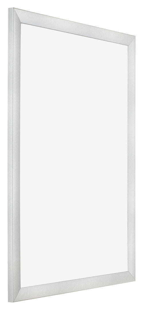 Bilderrahmen 50x70cm Silber Schwarz Gewischt MDF Pisa Vorne Schrag | Yourdecoration.at