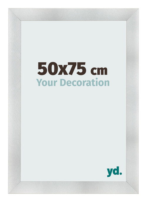Bilderrahmen 50x75cm Aluminium Gebürstet MDF Pisa Vorne Messe | Yourdecoration.at
