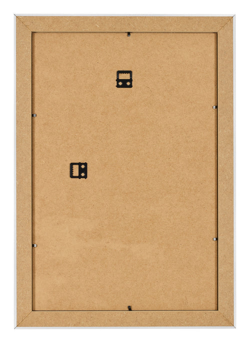 Bilderrahmen 50x75cm Silber Schwarz Gewischt MDF Pisa Ruckseite | Yourdecoration.at