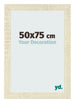 Bilderrahmen 50x75cm Sonoma Eiche MDF Pisa Vorne Messe | Yourdecoration.at