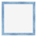 Bilderrahmen 55x55cm Hellblau Gewischt MDF Pisa Vorne | Yourdecoration.at
