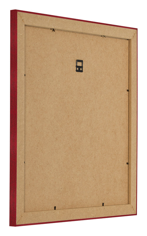 Bilderrahmen 55x55cm Weinrot Gewischt MDF Pisa Ruckseite Schrag | Yourdecoration.at