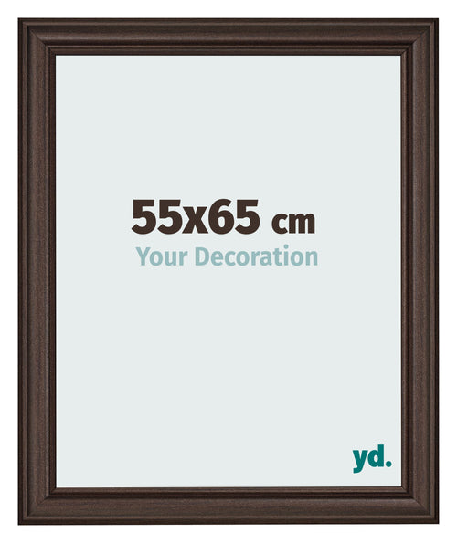 Bilderrahmen 55x65cm Eiche Dunkel MDF Lazio Vorne Messe | Yourdecoration.at