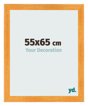 Bilderrahmen 55x65cm Orange MDF Pisa Vorne Messe | Yourdecoration.at