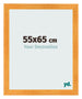 Bilderrahmen 55x65cm Orange MDF Pisa Vorne Messe | Yourdecoration.at