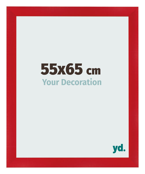 Bilderrahmen 55x65cm Rot MDF Pisa Vorne Messe | Yourdecoration.at