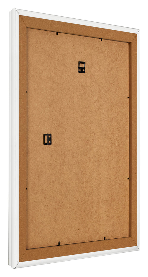 Bilderrahmen 56x71cm Weiss Gewischt MDF Lazio Ruckseite Schrag | Yourdecoration.at