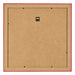 Bilderrahmen 60x60cm Rot MDF Pisa Ruckseite | Yourdecoration.at