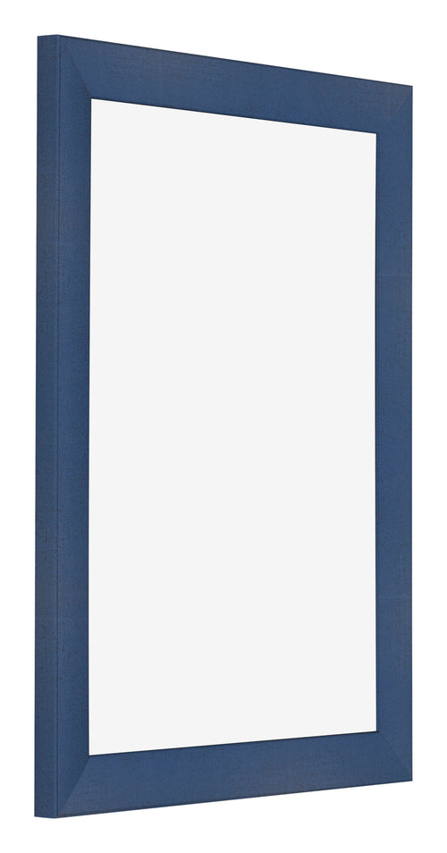 Bilderrahmen 60x80cm Dunkelblau Gewischt MDF Pisa Vorne Schrag | Yourdecoration.at