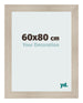 Bilderrahmen 60x80cm Eiche Rustikal MDF Pisa Vorne Messe | Yourdecoration.at