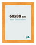 Bilderrahmen 60x80cm Orange MDF Pisa Vorne Messe | Yourdecoration.at