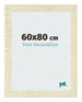 Bilderrahmen 60x80cm Sonoma Eiche MDF Pisa Vorne Messe | Yourdecoration.at