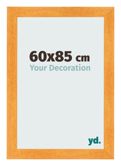 Bilderrahmen 60x85cm Orange MDF Pisa Vorne Messe | Yourdecoration.at