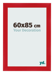 Bilderrahmen 60x85cm Rot MDF Pisa Vorne Messe | Yourdecoration.at