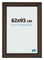 Bilderrahmen 62x93cm Eiche Dunkel MDF Lazio Vorne Messe | Yourdecoration.at