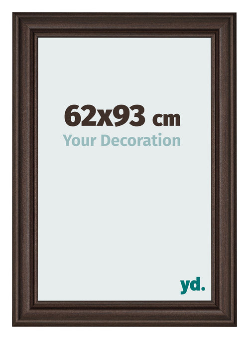 Bilderrahmen 62x93cm Eiche Dunkel MDF Lazio Vorne Messe | Yourdecoration.at