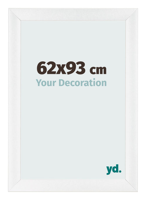 Bilderrahmen 62x93cm Weiß Vintage MDF Pisa Vorne Messe | Yourdecoration.at