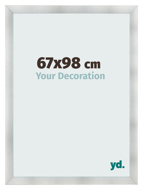 Bilderrahmen 67x98cm Aluminium Gebürstet MDF Pisa Vorne Messe | Yourdecoration.at