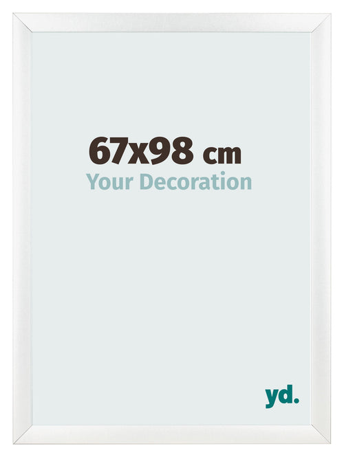 Bilderrahmen 67x98cm Weiß Vintage MDF Pisa Vorne Messe | Yourdecoration.at