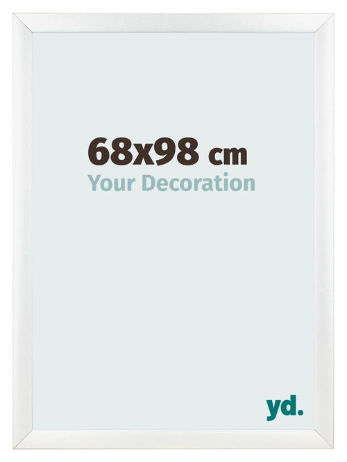 Bilderrahmen 68x98cm Weiß Vintage MDF Pisa Vorne Messe | Yourdecoration.at