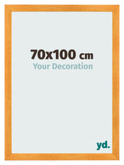 Bilderrahmen 70x100cm Orange MDF Pisa Vorne Messe | Yourdecoration.at