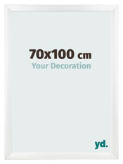 Bilderrahmen 70x100cm Weiß Vintage MDF Pisa Vorne Messe | Yourdecoration.at